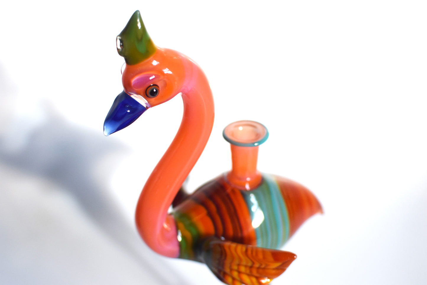 Rainbow Fordite Cassowary